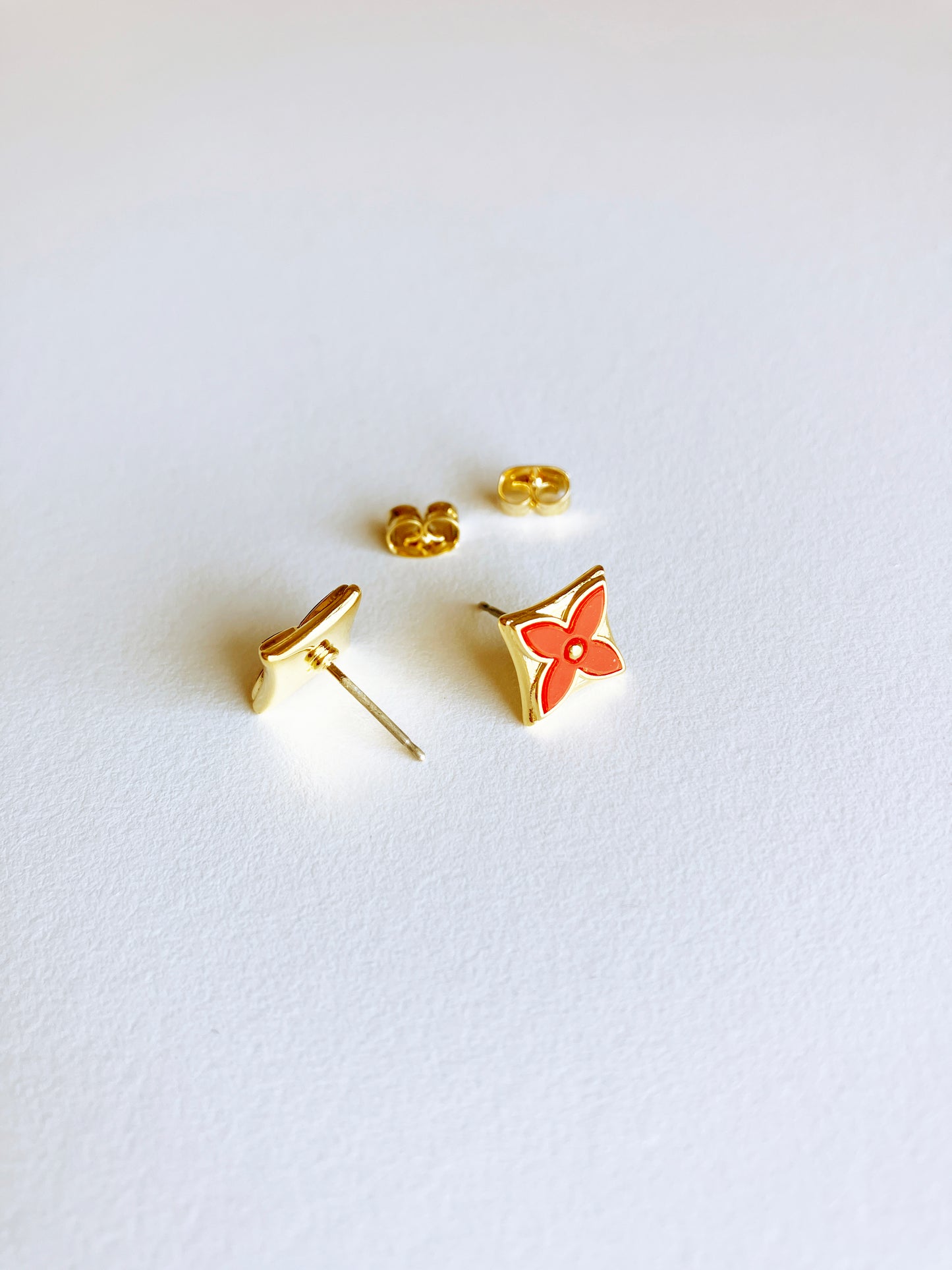 Carnelian Starflower Earrings