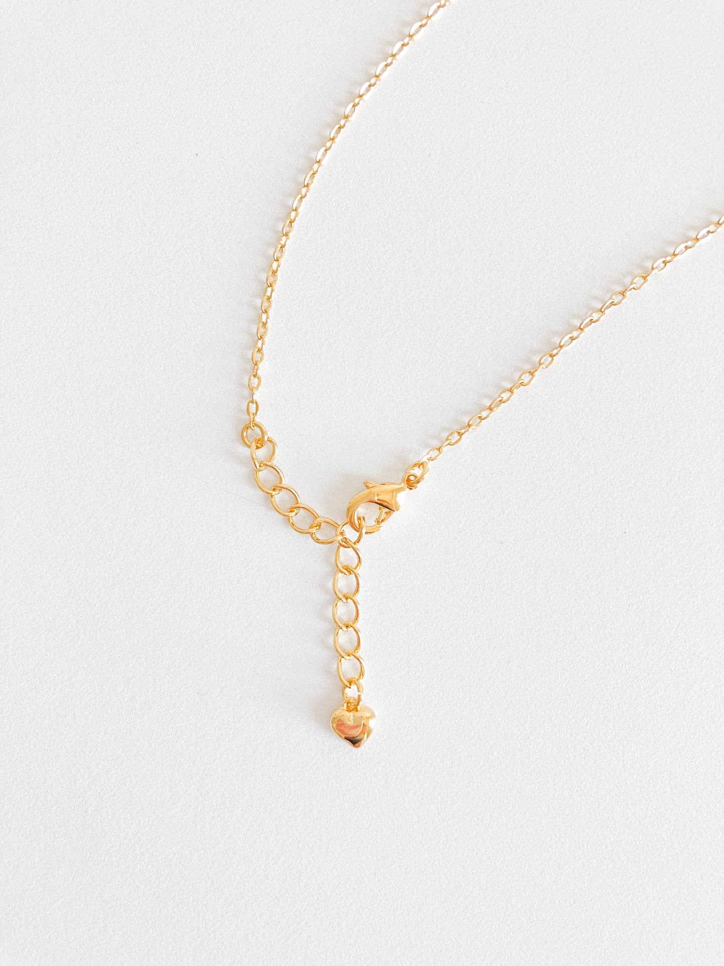 Cubic Zirconia Demi Quatrefoil Pendant in Gold