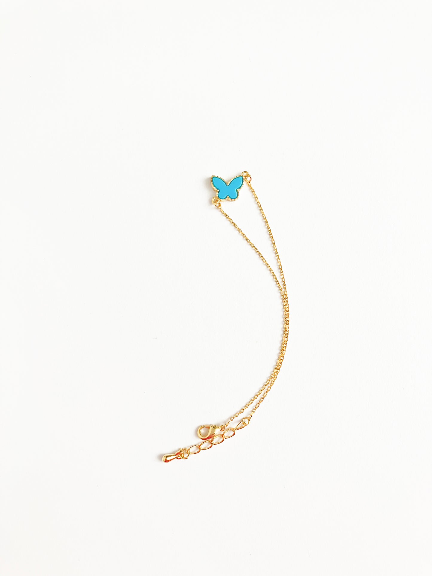 Turquoise Mini Butterfly Adjustable Bracelet