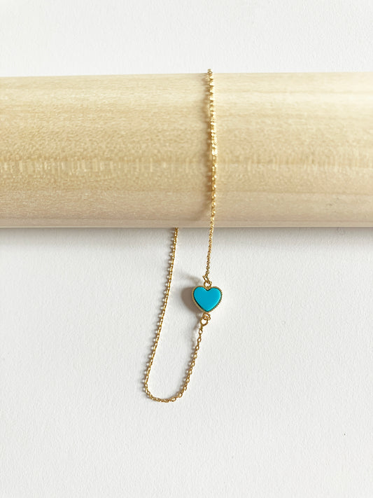 Turquoise Sweetheart Bracelet