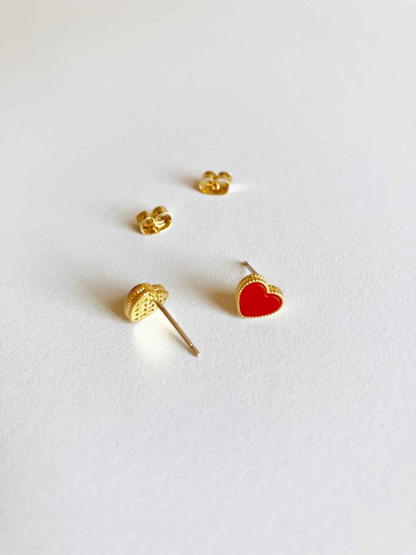 Carnelian Sweetheart Earrings